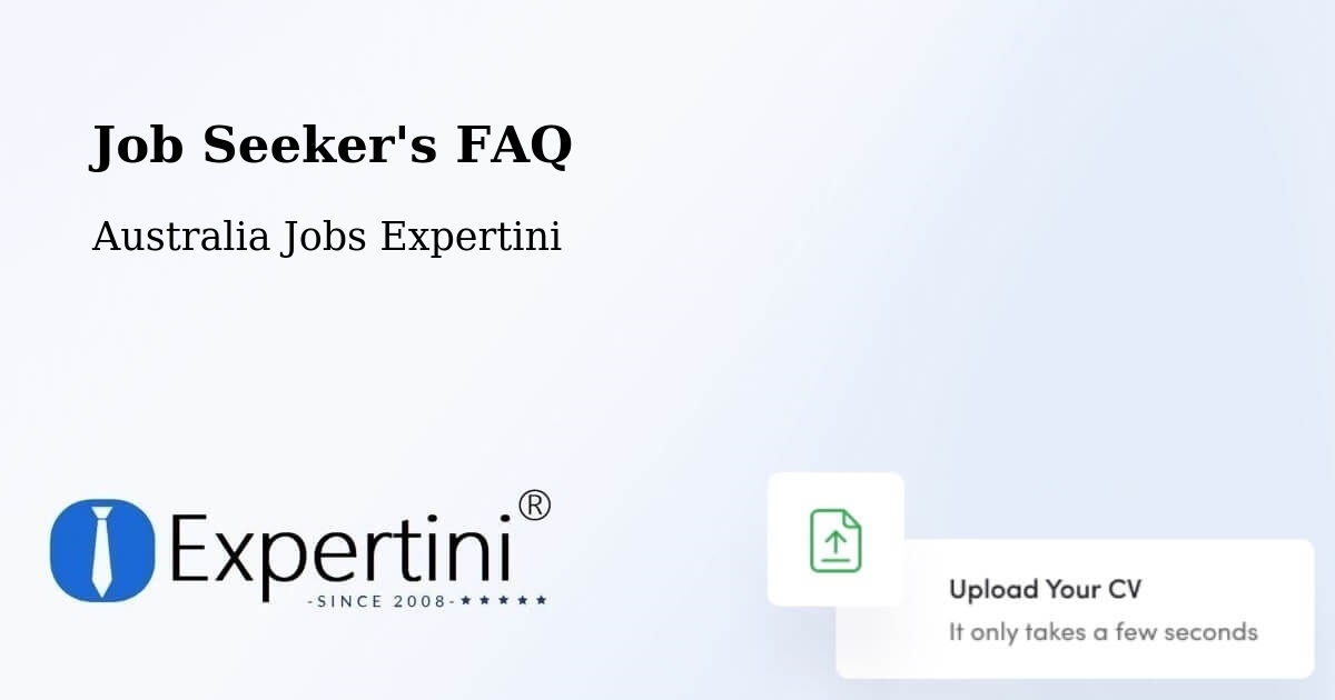 Job Seeker FAQ – Irymple - Australia Jobs Expertini